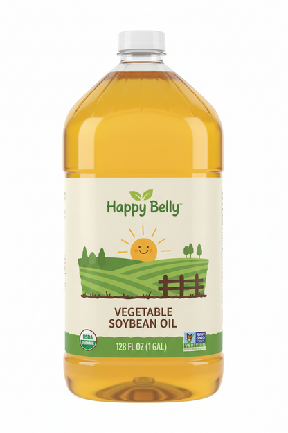 https://farmorganic.shop/products/amazon-brand-happy-belly-vegetable-soybean-oil-128-fl-oz-pack-of-1 - https://www.farmorganic.shop