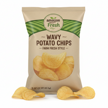 https://farmorganic.shop/products/amazon-fresh-wavy-potato-chips-11-oz-previously-happy-belly-packaging-may-vary - https://www.farmorganic.shop
