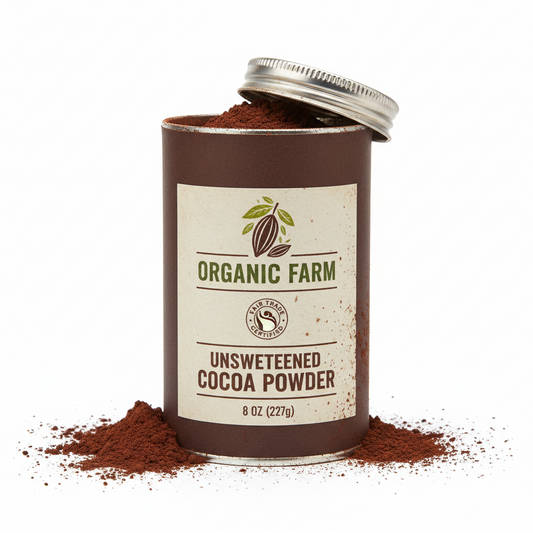https://farmorganic.shop/products/amazon-grocery-unsweetened-cocoa-powder-fair-trade-certified-8-oz-previously-amazon-fresh-packaging-may-vary - https://www.farmorganic.shop
