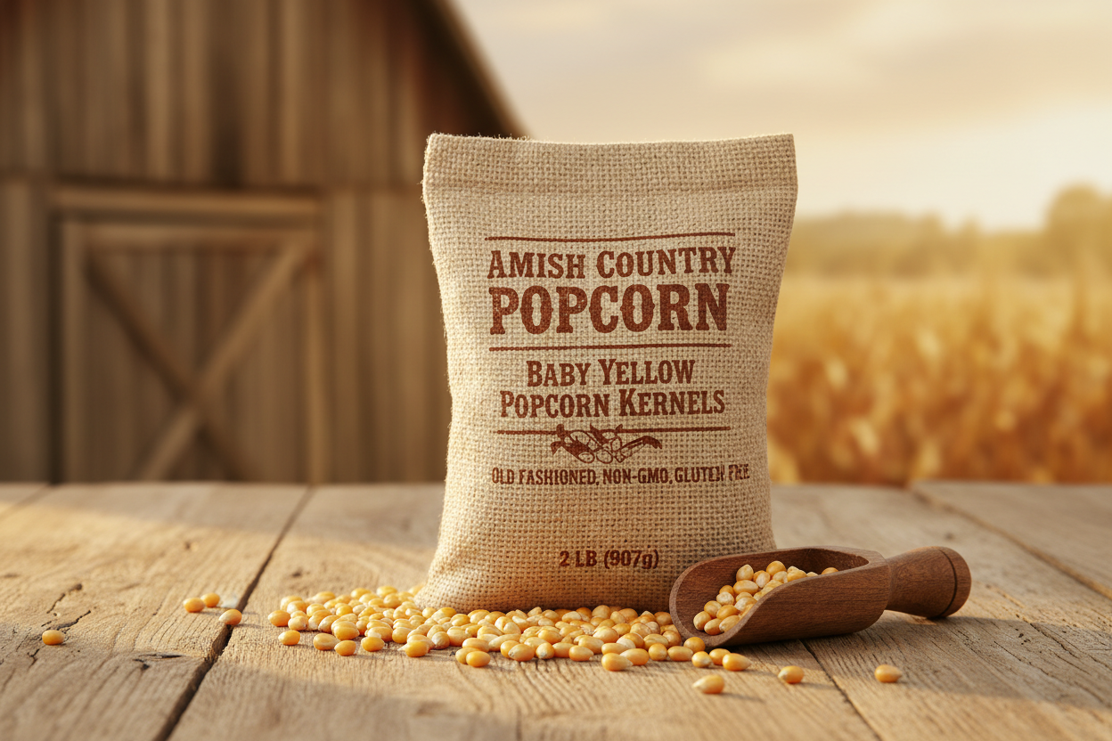 https://farmorganic.shop/products/amish-country-popcorn-2-lb-bag-baby-yellow-popcorn-kernels-old-fashioned-non-gmo-and-gluten-free-baby-yellow-2-lb-bag