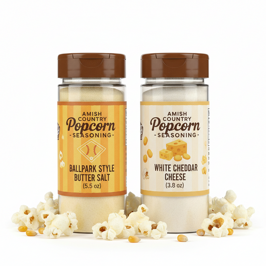 https://farmorganic.shop/products/amish-country-popcorn-seasoning-variety-pack-ballpark-style-buttersalt-5-5-oz-and-white-cheddar-cheese-3-8-oz-2-pack-popcorn-seasoning
