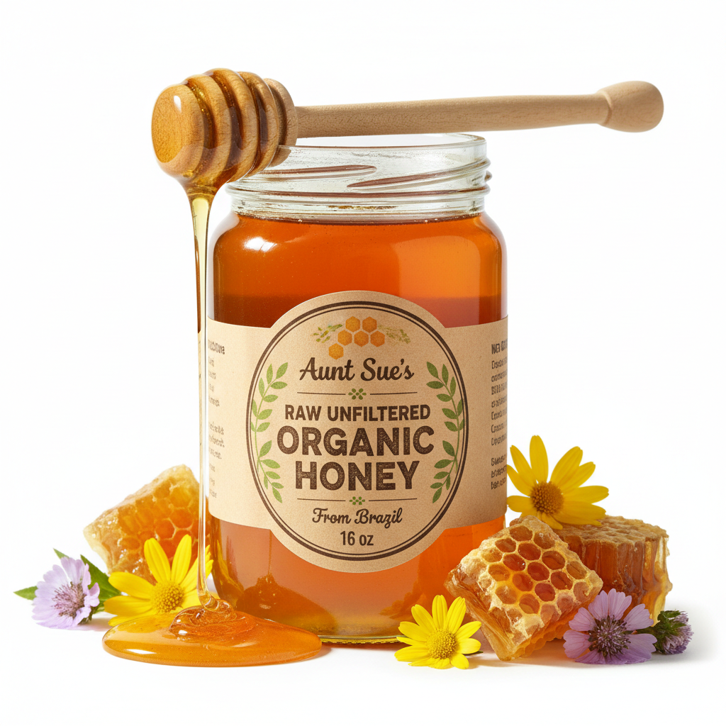 https://farmorganic.shop/products/aunt-sue-raw-unfiltered-organic-honey-from-brazil-16-oz https://farmorganic.shop/products/aunt-sue-raw-unfiltered-organic-honey-from-brazil-16-oz