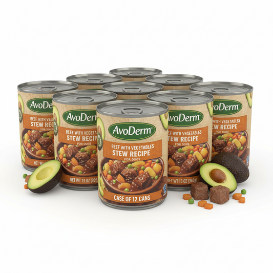 https://farmorganic.shop/products/avoderm-beef-with-vegetables-stew-recipe-for-dogs-13oz-case-of-12-cans