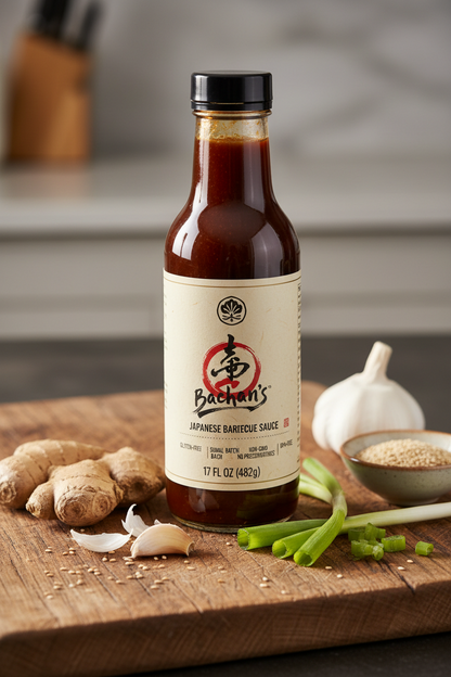Bachan's - Japanese Barbecue Sauce - Gluten Free, 17 Oz, Small Batch, Non GMO, No Preservatives, Vegan and BPA free. Condiment for Wings, Chicken, Beef, Pork, Seafood, Noodle Recipes, and More https://farmorganic.shop/products/bachans-japanese-barbecue-sauce-gluten-free-17-oz-small-batch-non-gmo-no-preservatives-vegan-and-bpa-free-condiment-for-wings-chicken-beef-pork-seafood-noodle-recipes-and-more