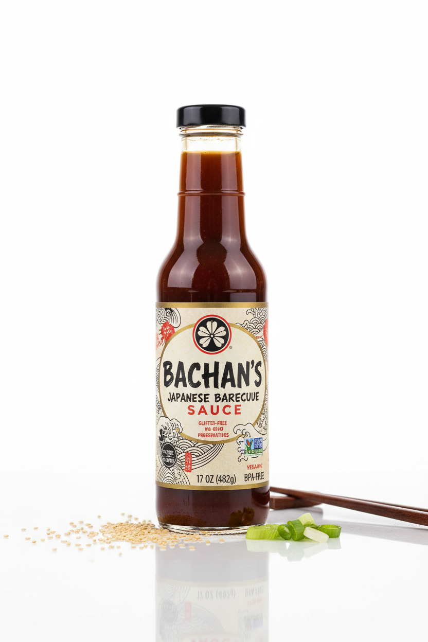 Bachan's - Japanese Barbecue Sauce - Gluten Free, 17 Oz, Small Batch, Non GMO, No Preservatives, Vegan and BPA free. Condiment for Wings, Chicken, Beef, Pork, Seafood, Noodle Recipes, and More https://farmorganic.shop/products/bachans-japanese-barbecue-sauce-gluten-free-17-oz-small-batch-non-gmo-no-preservatives-vegan-and-bpa-free-condiment-for-wings-chicken-beef-pork-seafood-noodle-recipes-and-more