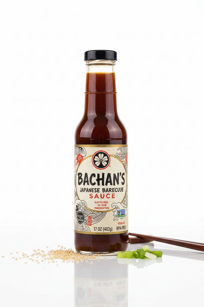 Bachan's - Japanese Barbecue Sauce - Gluten Free, 17 Oz, Small Batch, Non GMO, No Preservatives, Vegan and BPA free. Condiment for Wings, Chicken, Beef, Pork, Seafood, Noodle Recipes, and More https://farmorganic.shop/products/bachans-japanese-barbecue-sauce-gluten-free-17-oz-small-batch-non-gmo-no-preservatives-vegan-and-bpa-free-condiment-for-wings-chicken-beef-pork-seafood-noodle-recipes-and-more