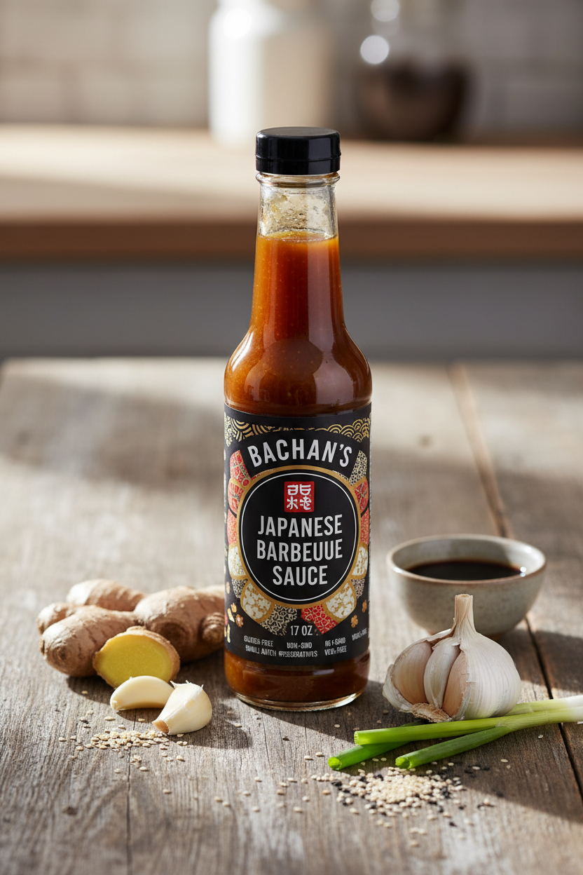 Bachan's - Japanese Barbecue Sauce - Gluten Free, 17 Oz, Small Batch, Non GMO, No Preservatives, Vegan and BPA free. Condiment for Wings, Chicken, Beef, Pork, Seafood, Noodle Recipes, and More https://farmorganic.shop/products/bachans-japanese-barbecue-sauce-gluten-free-17-oz-small-batch-non-gmo-no-preservatives-vegan-and-bpa-free-condiment-for-wings-chicken-beef-pork-seafood-noodle-recipes-and-more