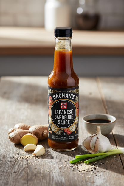Bachan's - Japanese Barbecue Sauce - Gluten Free, 17 Oz, Small Batch, Non GMO, No Preservatives, Vegan and BPA free. Condiment for Wings, Chicken, Beef, Pork, Seafood, Noodle Recipes, and More https://farmorganic.shop/products/bachans-japanese-barbecue-sauce-gluten-free-17-oz-small-batch-non-gmo-no-preservatives-vegan-and-bpa-free-condiment-for-wings-chicken-beef-pork-seafood-noodle-recipes-and-more