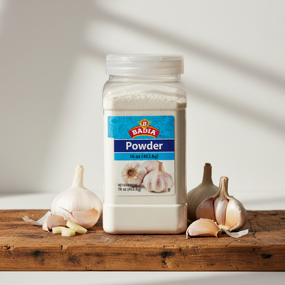 https://farmorganic.shop/products/badia-garlic-powder-16-oz-premium-garlic-powder-for-cooking-seasoning-spice-blends-freshly-ground-and-flavorful - https://www.farmorganic.shop