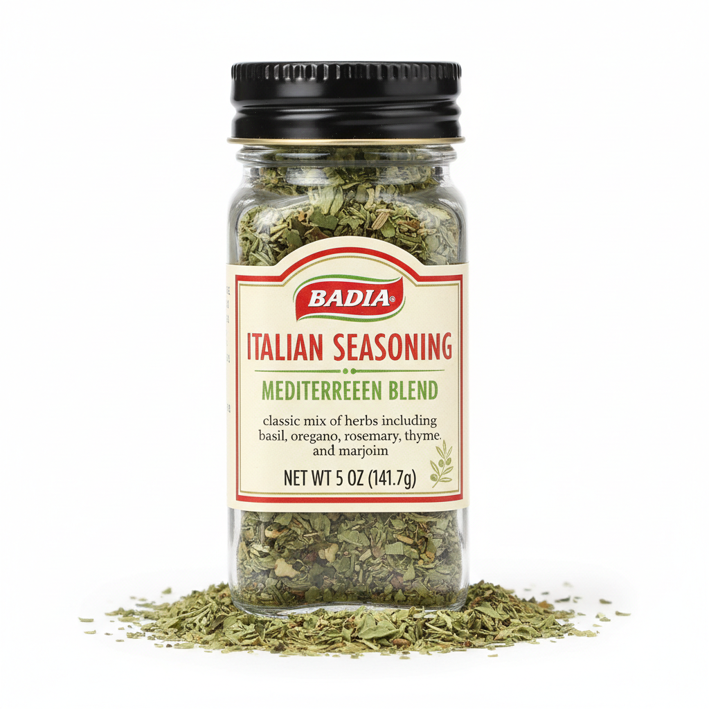 https://farmorganic.shop/products/badia-italian-seasoning-mediterranean-blend-5-oz-classic-mix-of-herbs-for-pasta-sauces-pizza-roasted-vegetables - https://www.farmorganic.shop