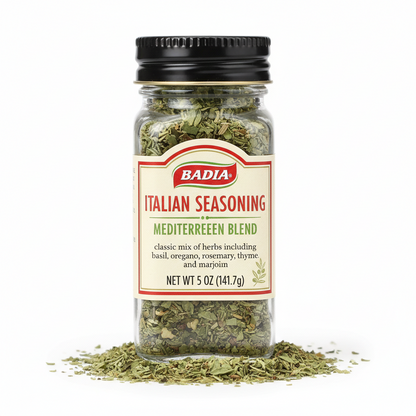 https://farmorganic.shop/products/badia-italian-seasoning-mediterranean-blend-5-oz-classic-mix-of-herbs-for-pasta-sauces-pizza-roasted-vegetables - https://www.farmorganic.shop