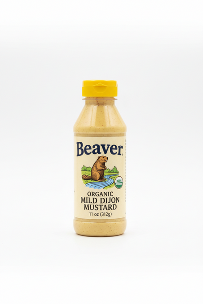 https://farmorganic.shop/products/beaver-mild-dijon-mustard-11-oz-squeeze-bottle - https://www.farmorganic.shop