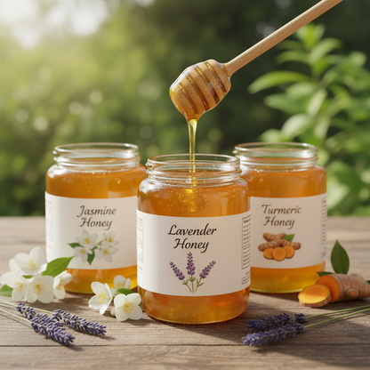 https://farmorganic.shop/products/bee-harmony-floral-infused-raw-honey-variety-pack-lavender-jasmine-and-turmeric-12-oz-each https://farmorganic.shop/products/bee-harmony-floral-infused-raw-honey-variety-pack-lavender-jasmine-and-turmeric-12-oz-each
