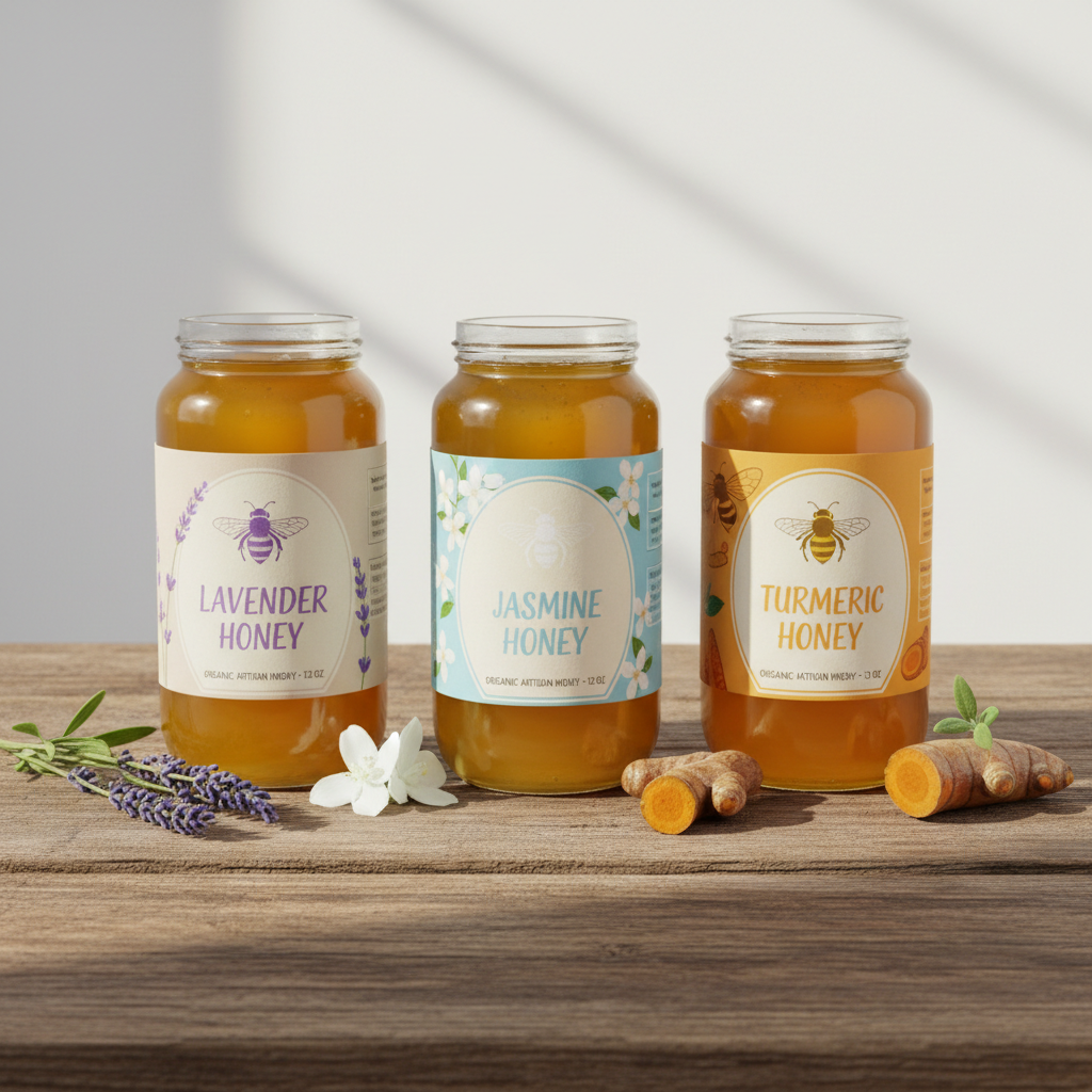 https://farmorganic.shop/products/bee-harmony-floral-infused-raw-honey-variety-pack-lavender-jasmine-and-turmeric-12-oz-each https://farmorganic.shop/products/bee-harmony-floral-infused-raw-honey-variety-pack-lavender-jasmine-and-turmeric-12-oz-each