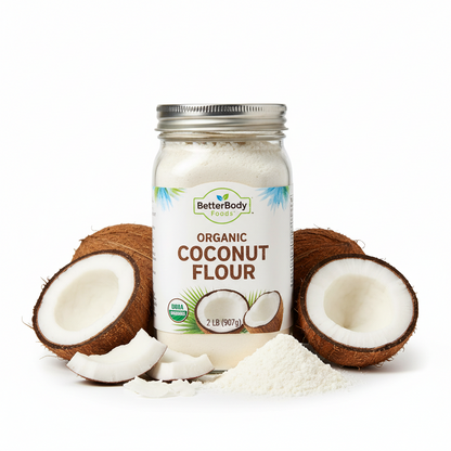 https://farmorganic.shop/products/betterbody-foods-organic-coconut-flour-2-pound-jar-gluten-free-white-flour-alternative-with-a-slight-coconut-taste-and-aroma-23-dietary-fiber-per-serving https://farmorganic.shop/products/betterbody-foods-organic-coconut-flour-2-pound-jar-gluten-free-white-flour-alternative-with-a-slight-coconut-taste-and-aroma-23-dietary-fiber-per-serving