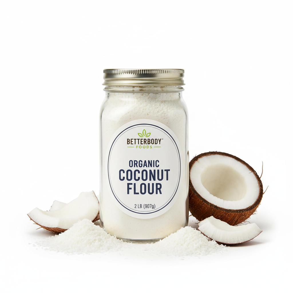 https://farmorganic.shop/products/betterbody-foods-organic-coconut-flour-2-pound-jar-gluten-free-white-flour-alternative-with-a-slight-coconut-taste-and-aroma-23-dietary-fiber-per-serving https://farmorganic.shop/products/betterbody-foods-organic-coconut-flour-2-pound-jar-gluten-free-white-flour-alternative-with-a-slight-coconut-taste-and-aroma-23-dietary-fiber-per-serving