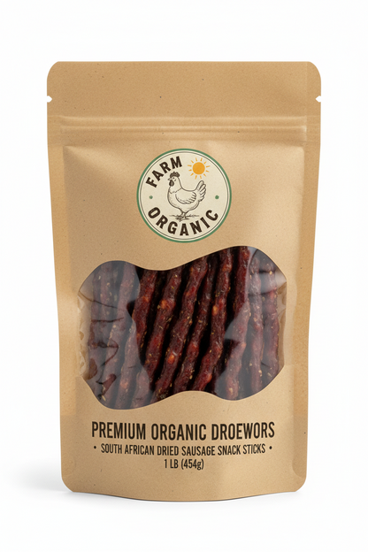 https://farmorganic.shop/products/bledie-lekker®-droewors-one-pound-resealable-bag-16oz https://farmorganic.shop/products/bledie-lekker®-droewors-one-pound-resealable-bag-16oz