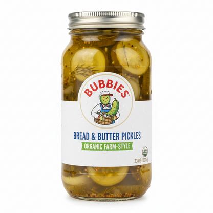 https://farmorganic.shop/products/bubbies-pickles-bread-butter-33-oz https://farmorganic.shop/products/bubbies-pickles-bread-butter-33-oz