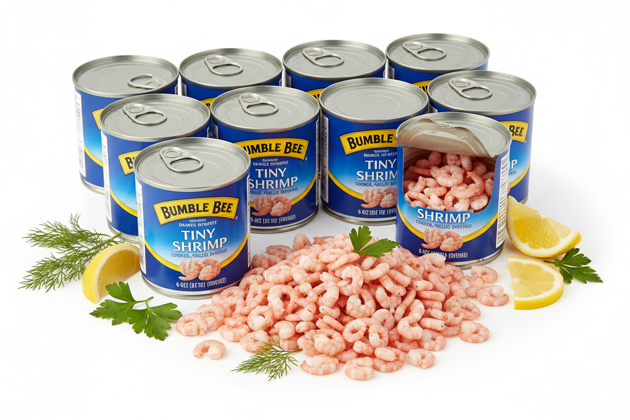 https://farmorganic.shop/products/bumble-bee-tiny-canned-shrimp-6-oz-cans-pack-of-12-shrimp-in-water-cooked-peeled-deveined-22g-protein-per-serving-gluten-free
