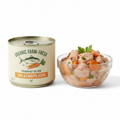 https://farmorganic.shop/products/canidae-balanced-bowl-wet-cat-food-tuna-carrots-recipe-3-oz-case-of-24 - https://www.farmorganic.shop