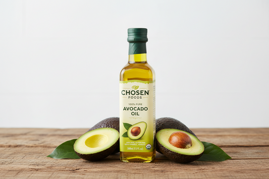 https://farmorganic.shop/products/chosen-foods-avocado-oil-16-9-fl-oz-all-purpose-cooking-oil-made-from-100-pure-avocados-non-gmo-gluten-free-keto-friendly-glyphosate-free-500ml-pack-of-1 - https://www.farmorganic.shop