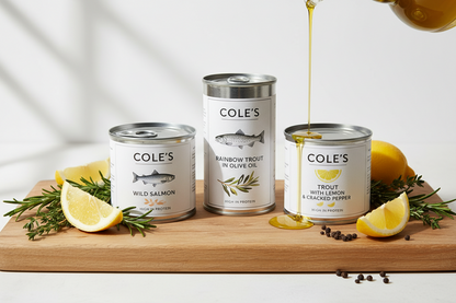 https://farmorganic.shop/products/coles-canned-seafood-variety-pack-salmon-rainbow-trout-in-olive-oil-trout-with-lemon-cracked-pepper-high-in-protein-canned-fish-3-pack - https://www.farmorganic.shop