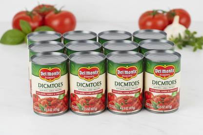 https://farmorganic.shop/products/del-monte-canned-diced-tomatoes-with-basil-garlic-oregano-and-no-added-salt-14-5-ounce-pack-of-12 - https://www.farmorganic.shop