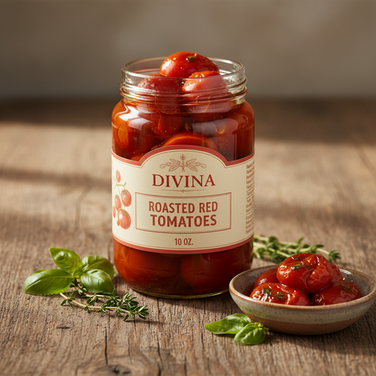 https://farmorganic.shop/products/divina-roasted-red-tomatoes-10-ounce - https://www.farmorganic.shop
