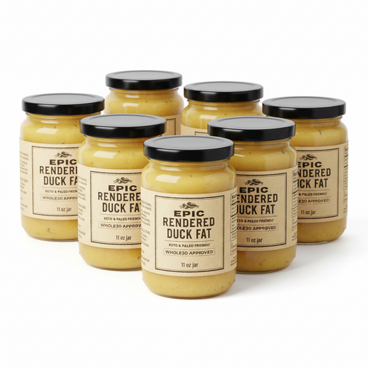 https://farmorganic.shop/products/epic-rendered-duck-fat-keto-and-paleo-friendly-whole30-approved-gluten-free-11-oz-jar-pack-of-6