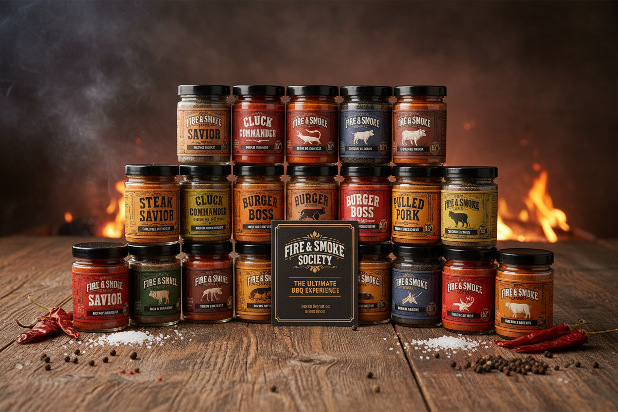 https://farmorganic.shop/products/fire-smoke-society-motherload-18-pack-variety-bbq-rubs-and-seasonings-gifts-for-men-grilling-accessories-steak-seasoning-chicken-burgers-pulled-pork-large-spices-set - https://www.farmorganic.shop