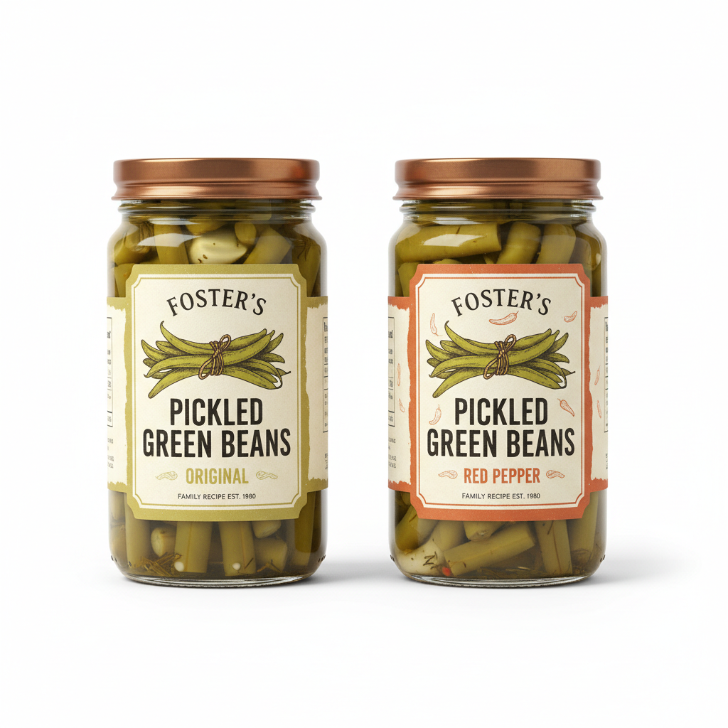 https://farmorganic.shop/products/fosters-pickled-green-beans-variety-pack-original-and-red-pepper-16oz-2-pack-traditional-pickled-vegetables-recipe-for-over-40-years-low-calorie-snack-gluten-free-fat-and-preservative-free