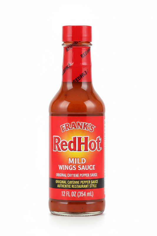 https://farmorganic.shop/products/franks-redhot-mild-wings-hot-sauce-12-fl-oz - https://www.farmorganic.shop
