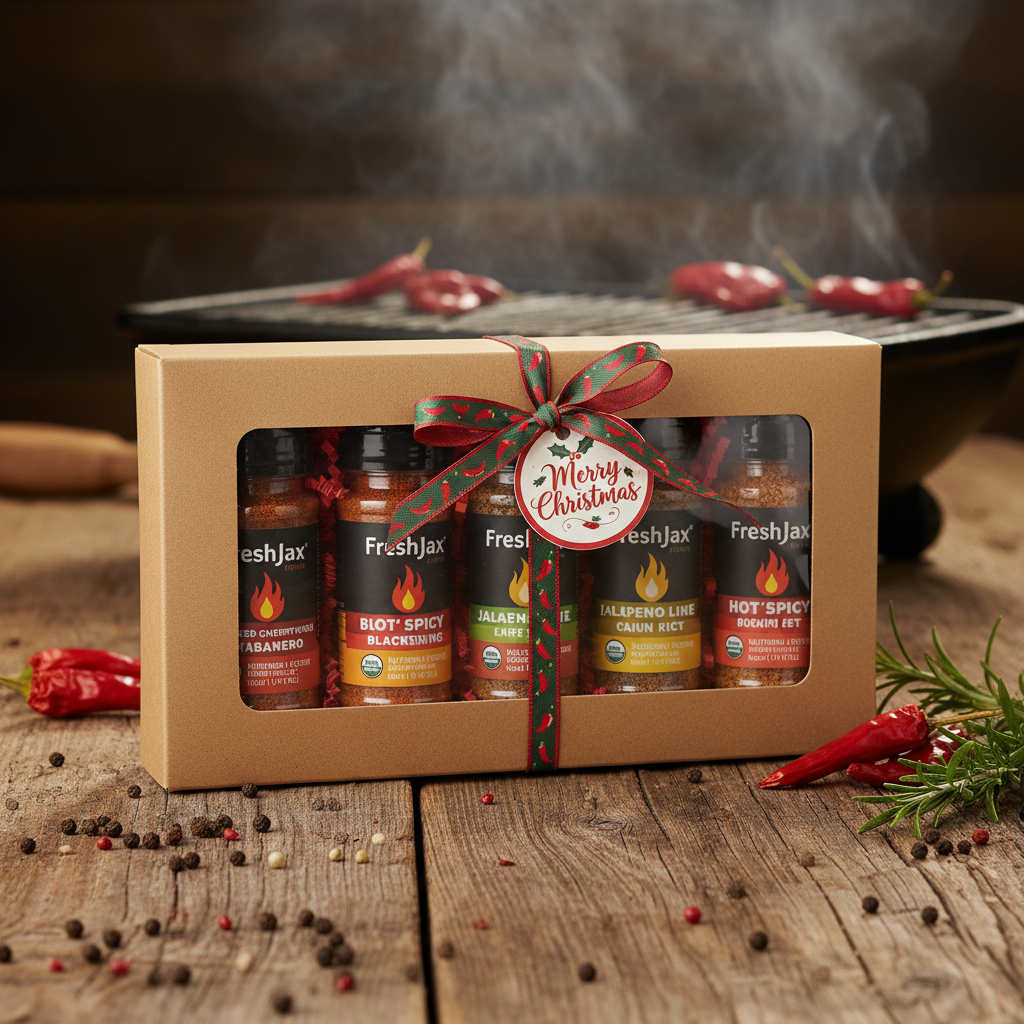 https://farmorganic.shop/products/freshjax-hot-spicy-seasoning-gift-set-5-sampler-sized-organic-hot-spicy-seasoning-set-grilling-christmas-gifts-for-men-spices-and-seasonings-sets-for-cooking-packed-in-a-giftable-box