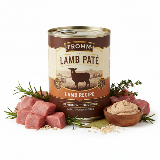 https://farmorganic.shop/products/fromm-lamb-pate-dog-food-premium-wet-dog-food-lamb-recipe-case-of-12-cans