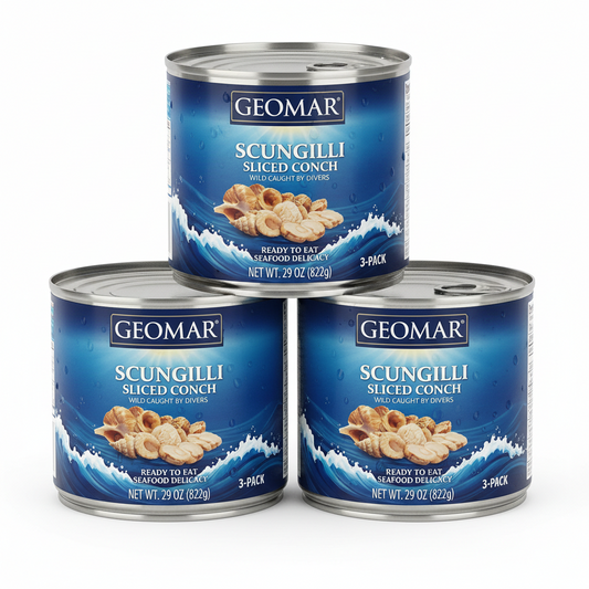 https://farmorganic.shop/products/geomar-scungilli-sliced-conch-wild-caught-by-divers-ready-to-eat-seafood-delicacy-29-oz-per-can-3-pack