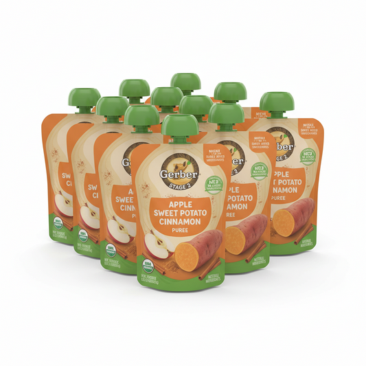 https://farmorganic.shop/products/gerber-stage-2-baby-food-apple-sweet-potato-cinnamon-puree-pouch-2-servings-of-fruit-veggie-no-added-sweetener-no-artificial-colors-or-flavors-12-pack