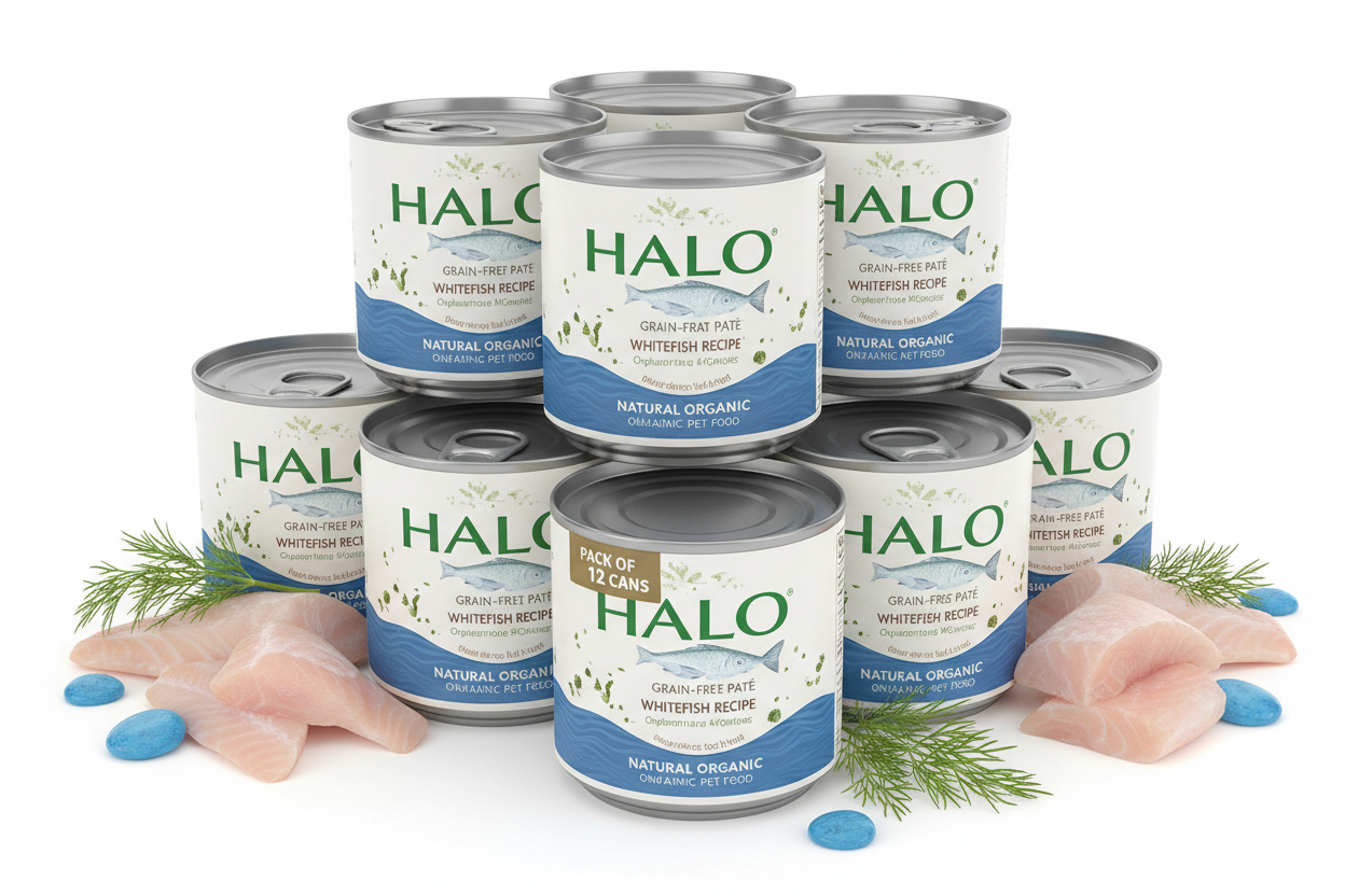 https://farmorganic.shop/products/halo-wet-cat-food-whitefish-recipe-grain-free-wet-cat-pate-canned-cat-food-for-extra-hydration-5-5-oz-can-pack-of-12