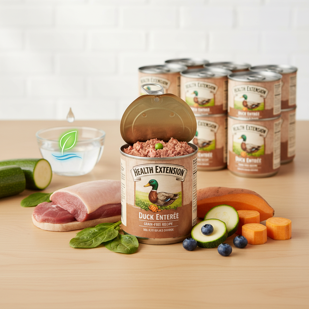 https://farmorganic.shop/products/health-extension-duck-entree-wet-dog-food-grain-free-12-5-oz-protein-rich-recipe-hydration-support-ideal-for-sensitive-stomachs-case-of-12-cans