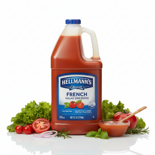https://farmorganic.shop/products/hellmanns-classics-french-salad-dressing-jug-gluten-free-no-artificial-flavors-or-high-fructose-corn-syrup-colors-from-natural-sources-1-gallon-pack-of-1 - https://www.farmorganic.shop