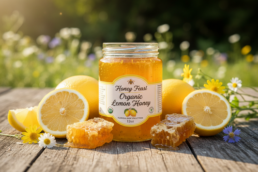 https://farmorganic.shop/products/honey-feast-organic-lemon-honey-12oz-raw-unfiltered-honey-infused-with-florida-organic-lemon-zest-perfect-for-tea-gourmet-dishes-unique-gifts