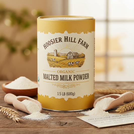 https://farmorganic.shop/products/hoosier-hill-farm-malted-milk-powder-1-5lb-pack-of-1 - https://www.farmorganic.shop
