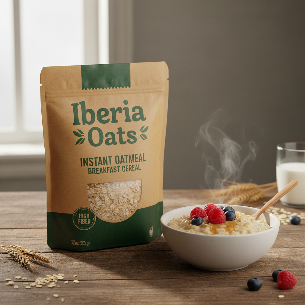 https://farmorganic.shop/products/iberia-oats-instant-oatmeal-breakfast-cereal-high-fiber-32oz - https://www.farmorganic.shop