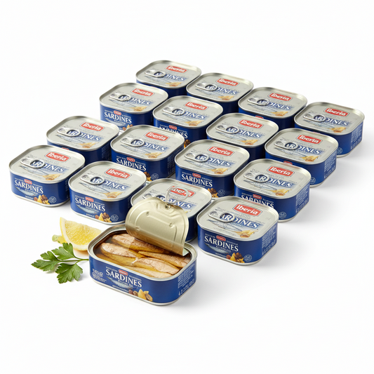 https://farmorganic.shop/products/iberia-skinless-boneless-sardines-in-oil-4-2-ounce-pack-of-12