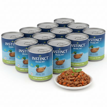 https://farmorganic.shop/products/instinct-original-pate-wet-cat-food-grain-free-recipe-real-duck-5-5-oz-cans-pack-of-12 - https://www.farmorganic.shop