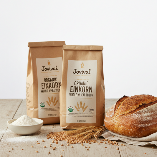 https://farmorganic.shop/products/jovial-organic-einkorn-whole-wheat-flour-bread-baking-flour-for-sourdough-high-protein-non-gmo-organic-pizza-pasta-flour-european-italian-flour-glyphosate-free-32-oz-2-pack