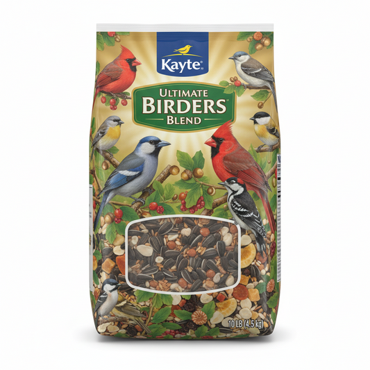 https://farmorganic.shop/products/kaytee-wild-bird-ultimate-birders-blend-food-seed-for-grosbeaks-cardinals-nuthatches-woodpeckers-other-wild-birds-10-pound - https://www.farmorganic.shop