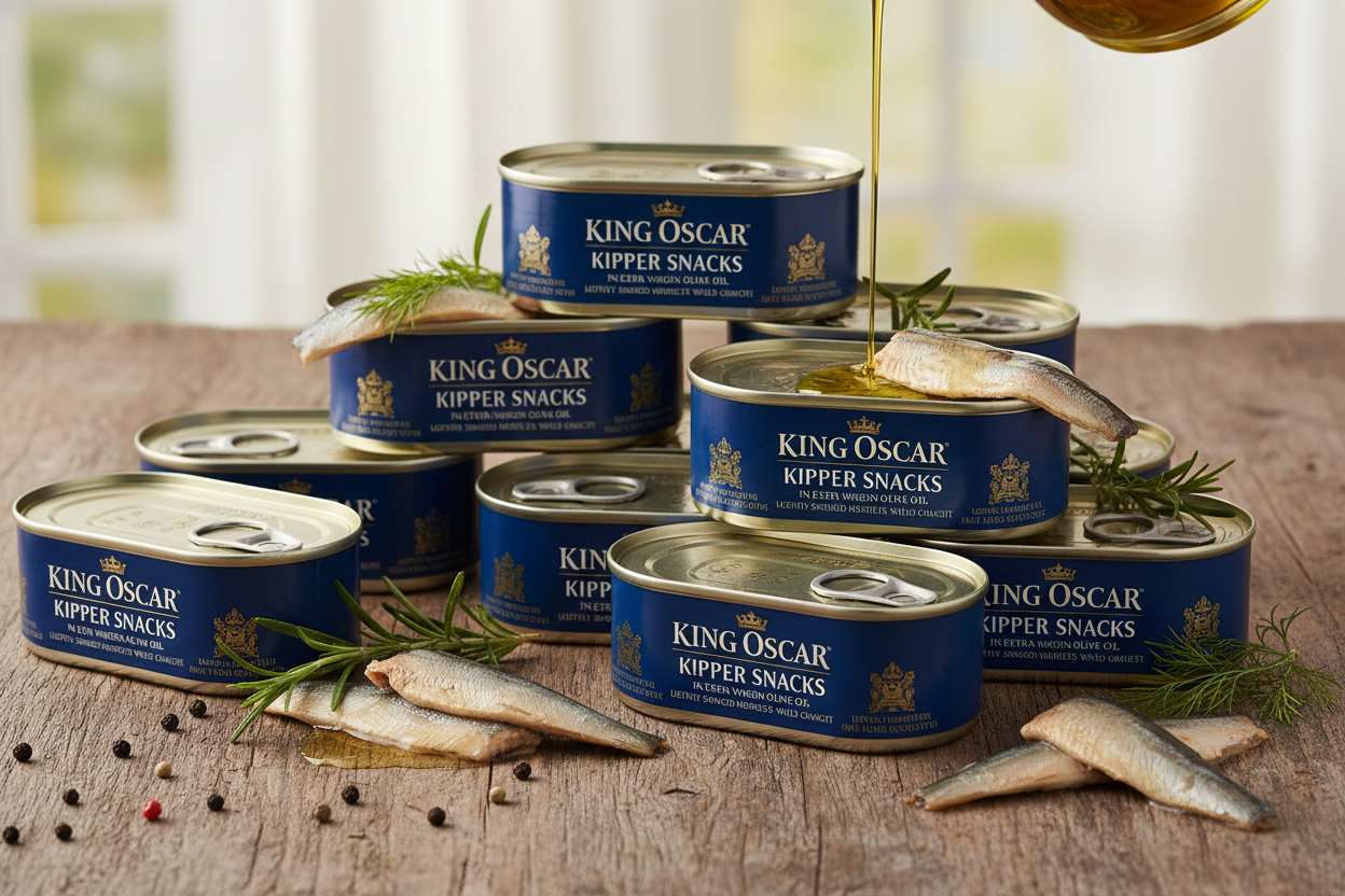 https://farmorganic.shop/products/king-oscar-kipper-snacks-in-extra-virgin-olive-oil-3-54-ounce-cans-pack-of-12-lightly-smoked-herring-fillets-wild-caught-canned-herring - https://www.farmorganic.shop