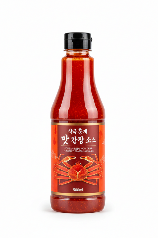 https://farmorganic.shop/products/korean-red-snow-crab-flavored-seasoning-sauce-500ml-홍게액-소스 - https://www.farmorganic.shop