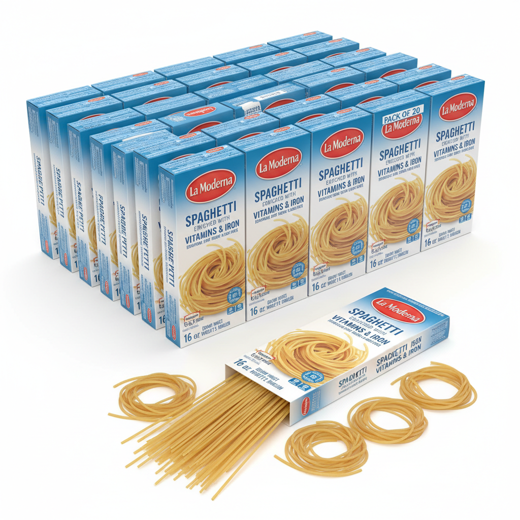 https://farmorganic.shop/products/la-moderna-spaghetti-pasta-hecha-con-semola-de-trigo-durum-enriquecida-con-vitaminas-y-hierro-16-oz-pack-de-20