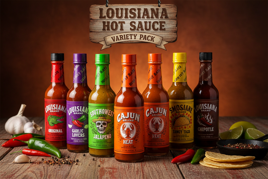 https://farmorganic.shop/products/louisiana-brand-hot-sauce-variety-pack-with-6-flavors-including-garlic-lovers-original-southwest-jalapeno-cajun-heat-tangy-taco-and-smoked-chipotle-pack-of-6